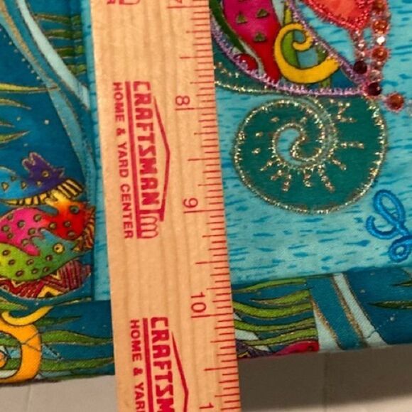 Women’s Hand Made Multicolor Seahorse Purse - Picture 9 of 12